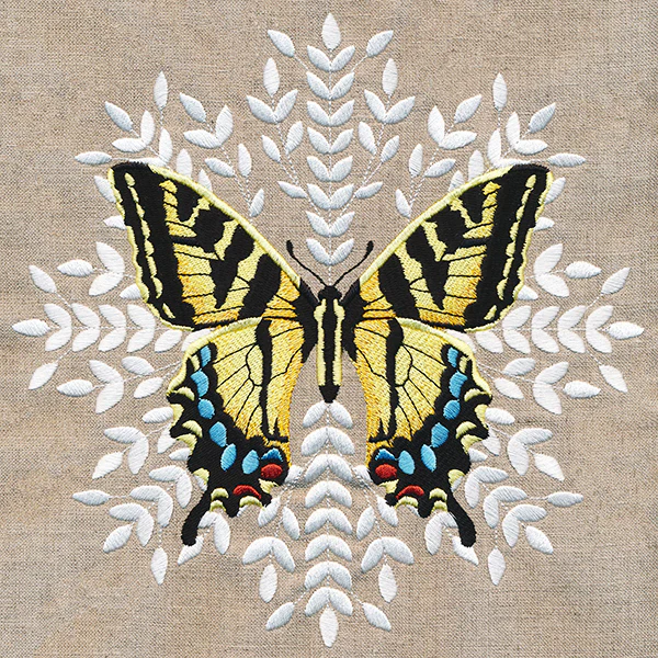 Tiger Swallowtail Butterfly Medallion - Image 6