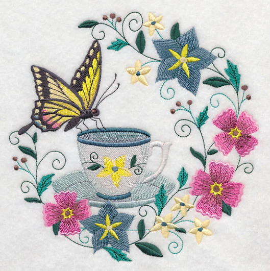 Time for Tea with Tiger Swallowtail - Image 2
