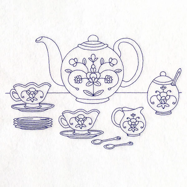 Timeless Kitchen Scenes - Tea Time