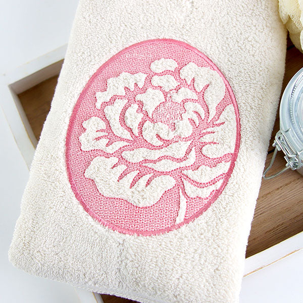 Timeless Peony Cameo (Embossed) - Image 2