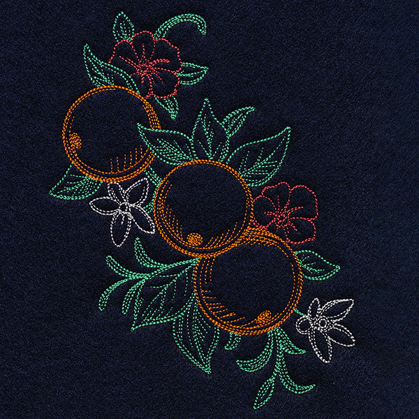 Timeless Summer - Oranges and Petunias (Vintage) - Image 2