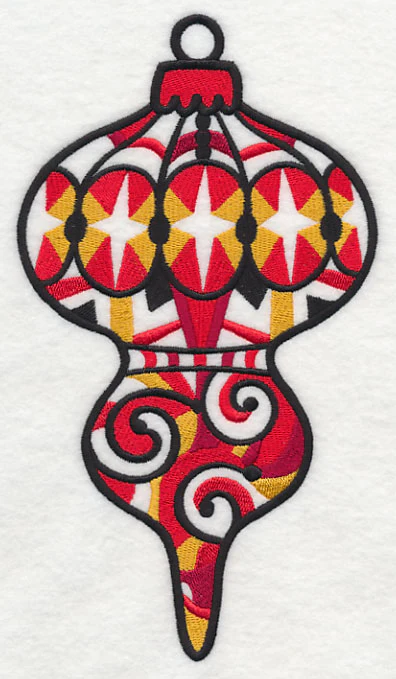Tis the Season Ornament (Blackwork) - Image 2