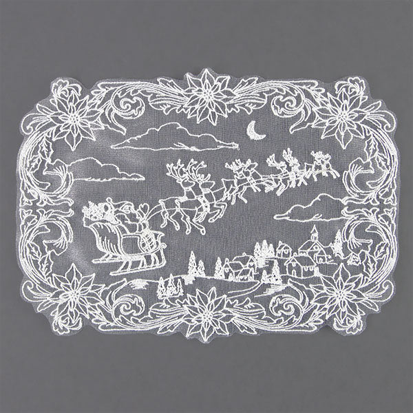To All a Good Night Doily (Organza) - Image 5