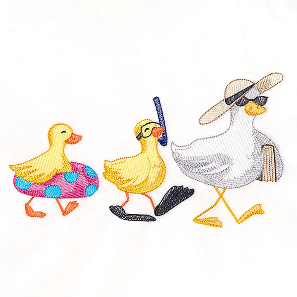 To the Beach Duck Border - Image 2