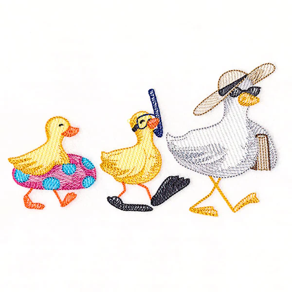 To the Beach Duck Border - Image 4