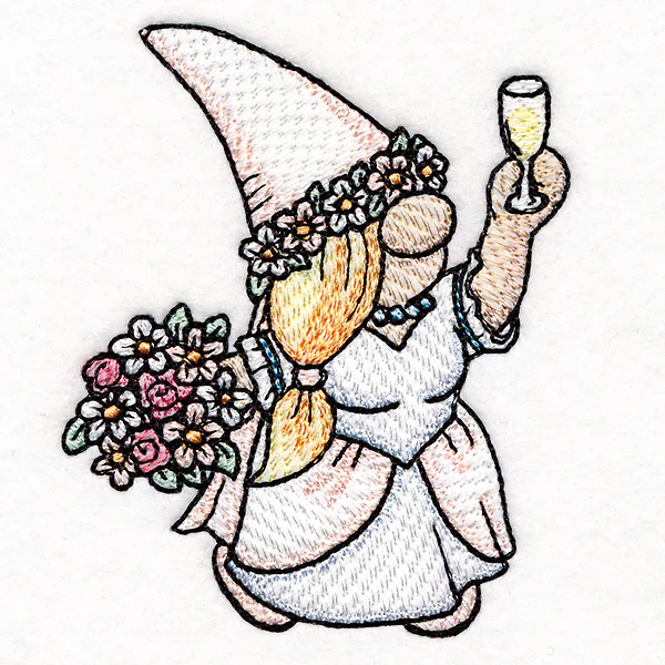 Toasting Bride Gnome - Image 7