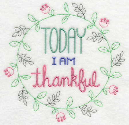 Today I Am Thankful Wreath - Image 3