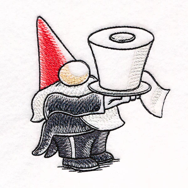 Toilet Paper is Served Gnome - Image 5