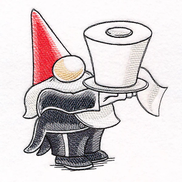 Toilet Paper is Served Gnome - Image 7