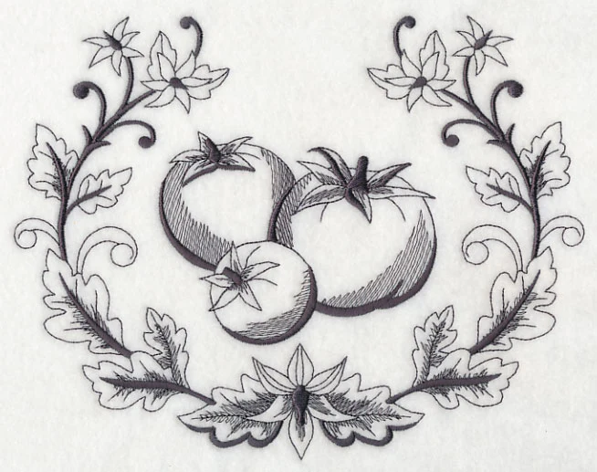 Tomato and Blossoms Laurel - Image 6
