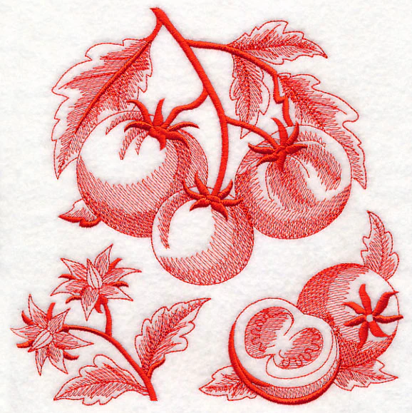 Tomato Botanical (Toile) - Image 6