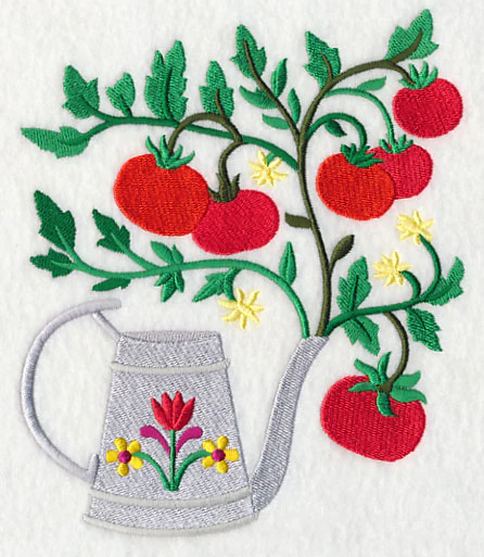 Tomatoes and Watering Can - Image 2