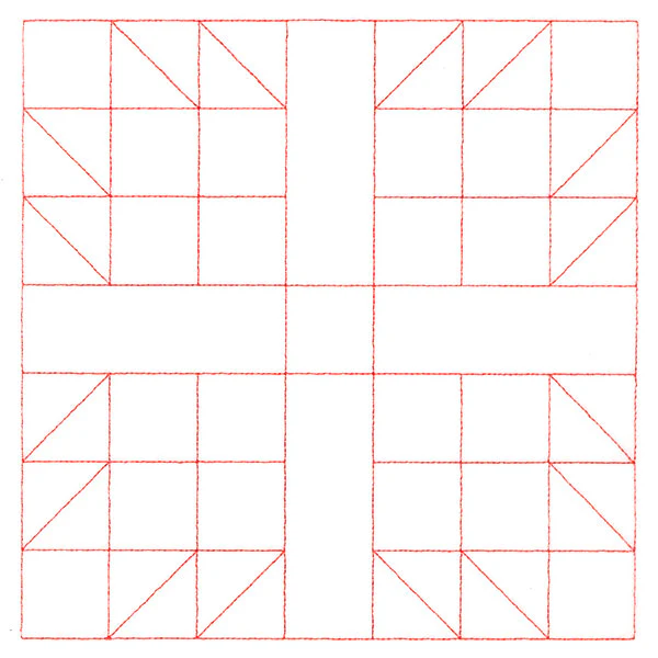 Traditional Quilting - Bear Paw (Double Run) - Image 6