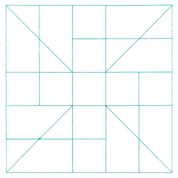 Traditional Quilting II - Crazy House (Double Run)