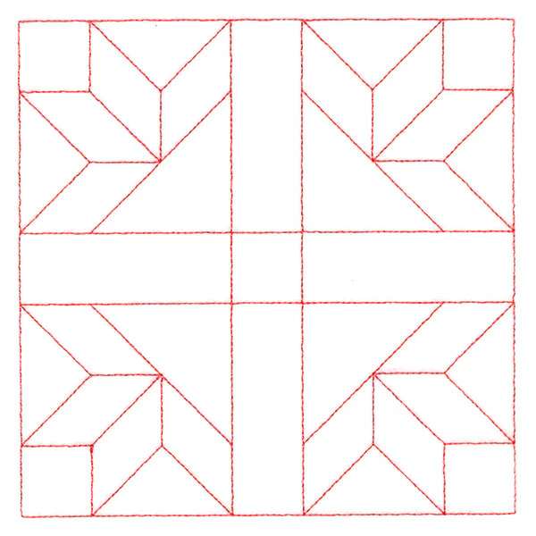 Traditional Quilting II - Goose Tracks (Double Run) - Image 3