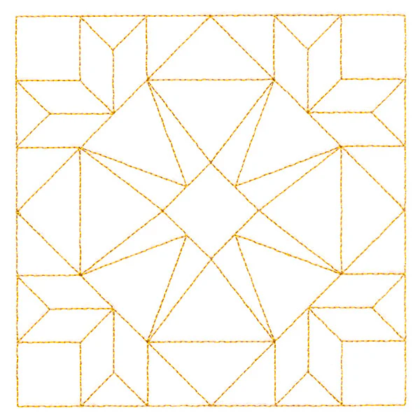 Traditional Quilting - Summer Star Flower (Double Run) - Image 4