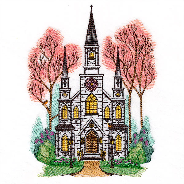 Traditions in Spring Church Scene - Image 5