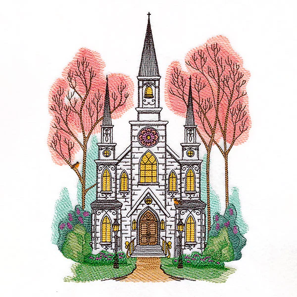 Traditions in Spring Church Scene - Image 6