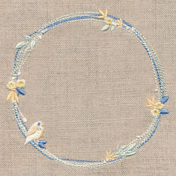 Tranquil Wildflower Wreath - Image 5