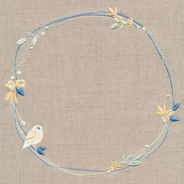 Tranquil Wildflower Wreath - Image 6
