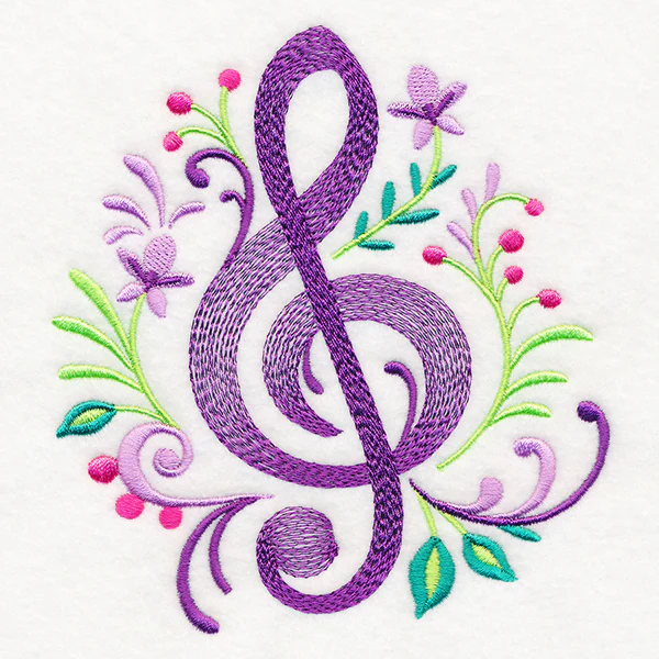 Treble Clef Flourish - Image 3