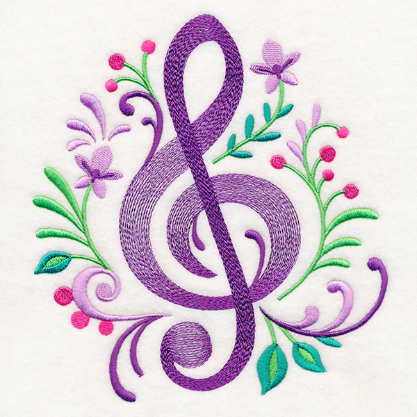 Treble Clef Flourish - Image 5