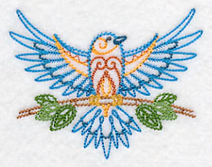 Tree Top Bluebird (Vintage) - Image 3