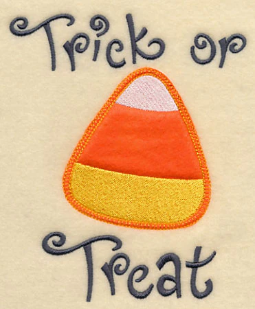 Trick or Treat Candy Corn (Applique) - Image 3