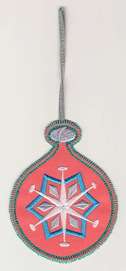 Trim the Tree Ornament 4 (In-the-Hoop)