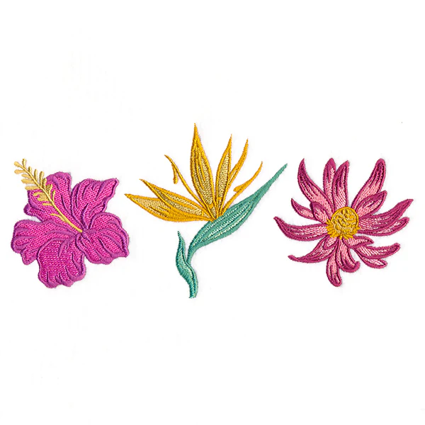 Tropical Blooms Trio - Image 3