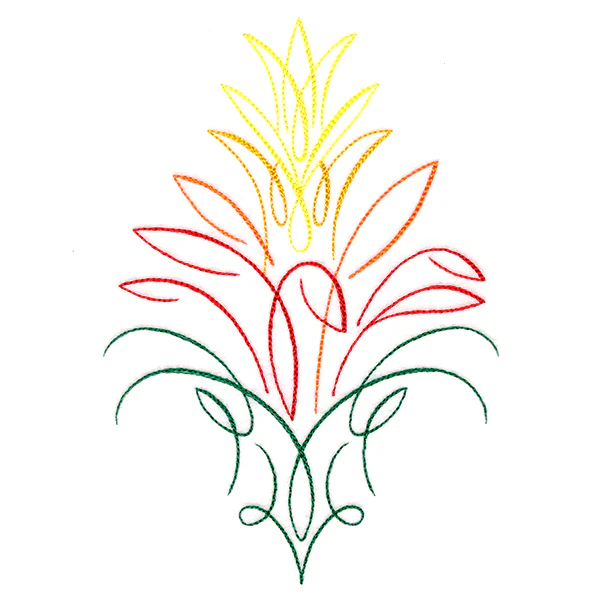 Tropical Calligraphy in Bloom - Bromeliad - Image 4