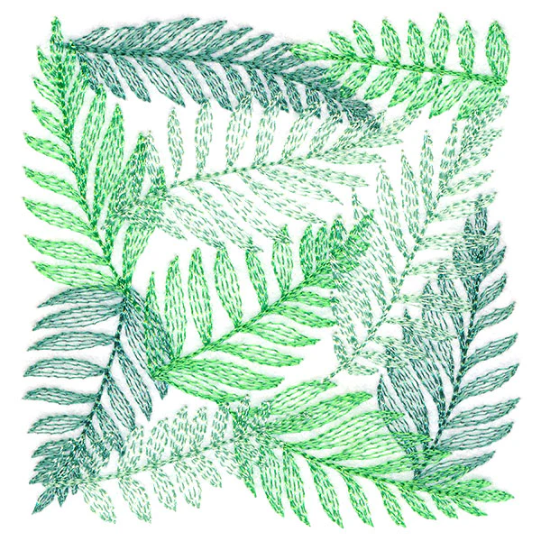 Tropical Fern Square - Image 5