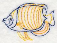 Tropical Fish Regal Angelfish (Vintage) - Image 2
