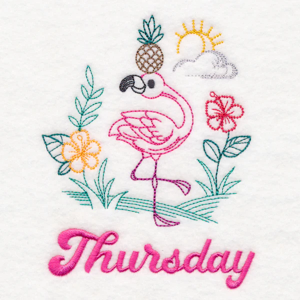 Tropical Flamingo - Thursday (Vintage) - Image 3