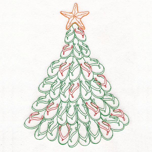 Tropical Flip-Flop Christmas Tree - Image 11
