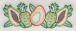 Tropical Fruit Border (Vintage) - Image 5