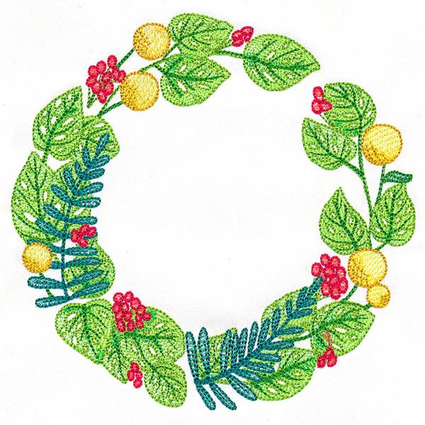 Tropical Monstera Adansonii Wreath - Image 5