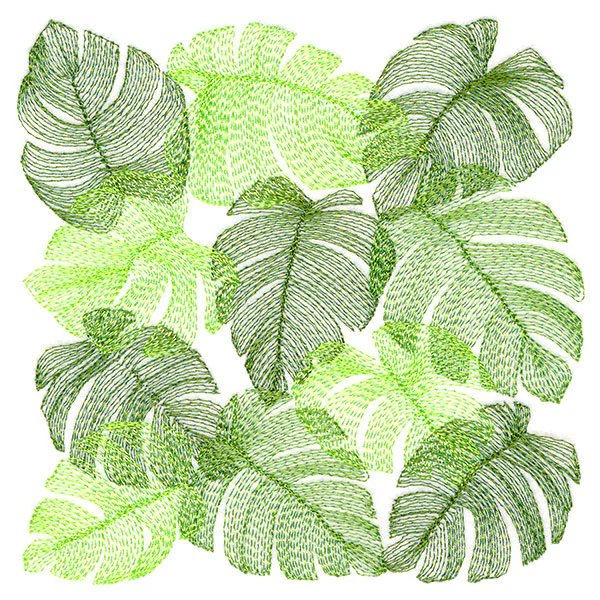 Tropical Monstera Square - Image 5