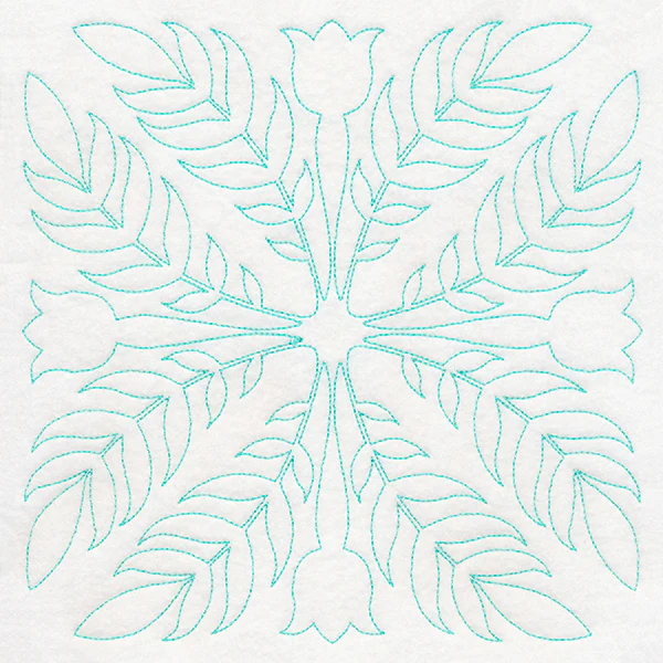Tropical Paradise Quilting - Balmy Bouquet (Double Run)
