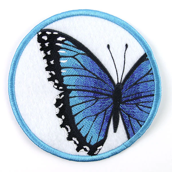 True Beauty Butterfly Coaster - Blue Morpho (In-the-Hoop) - Image 4
