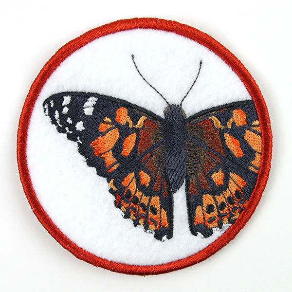 True Beauty Butterfly Coaster - Painted Lady (In-the-Hoop) - Image 2