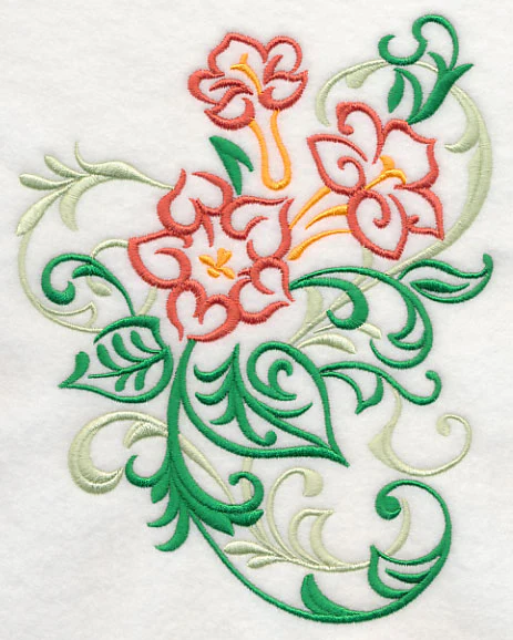 Trumpet Vine Filigree - Image 2
