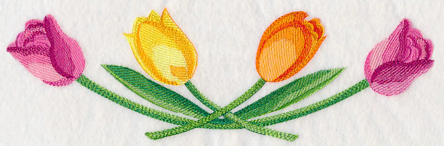 Tulip Border in Watercolor - Image 10