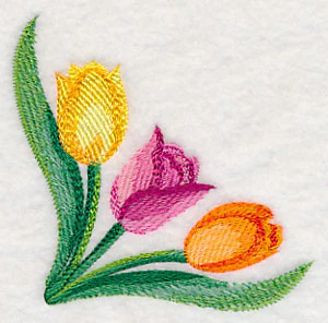 Tulip Corner in Watercolor - Image 7