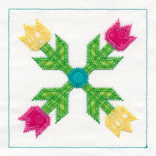 Tulip Quilt Block (In-the-Hoop) - Image 5