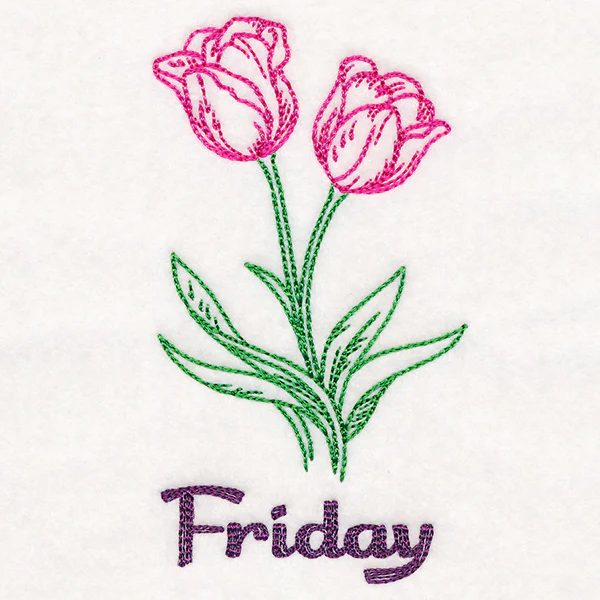 Tulips on Friday (Vintage) - Image 3