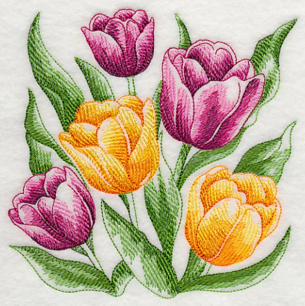 Tulips Sketch - Image 3