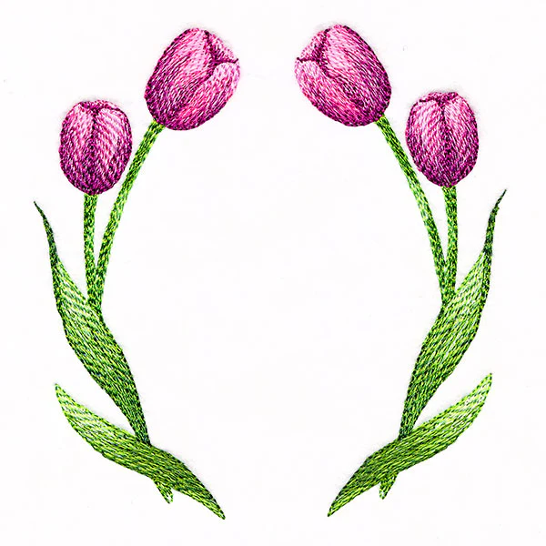 Tulips Wreath - Image 4