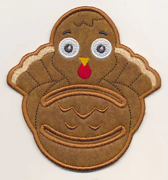 Turkey Napkin Holder (In-the-Hoop) - Image 3