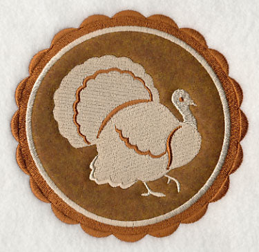 Turkey Stamp (Applique) - Image 4